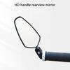 2PCS High-definition Bike Mirror 360 Rotation Adjustable Lightweight Rearview Mirror with 2 Wrenches Glass Mirrors Outdoor