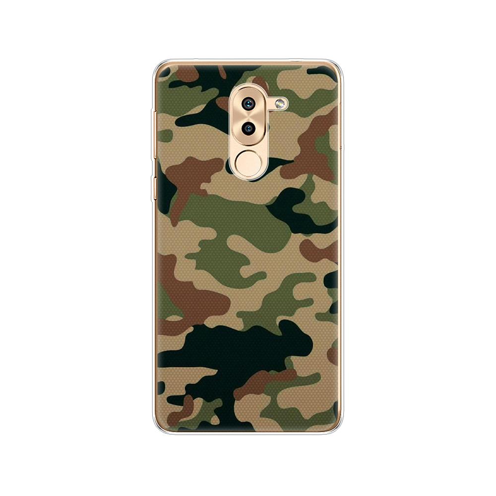 Phone Case for Huawei Honor 6X Soft Tpu Silicon Back Cover 360 Full Honor 6x Covers Protective Printing Transparent Clear Coque