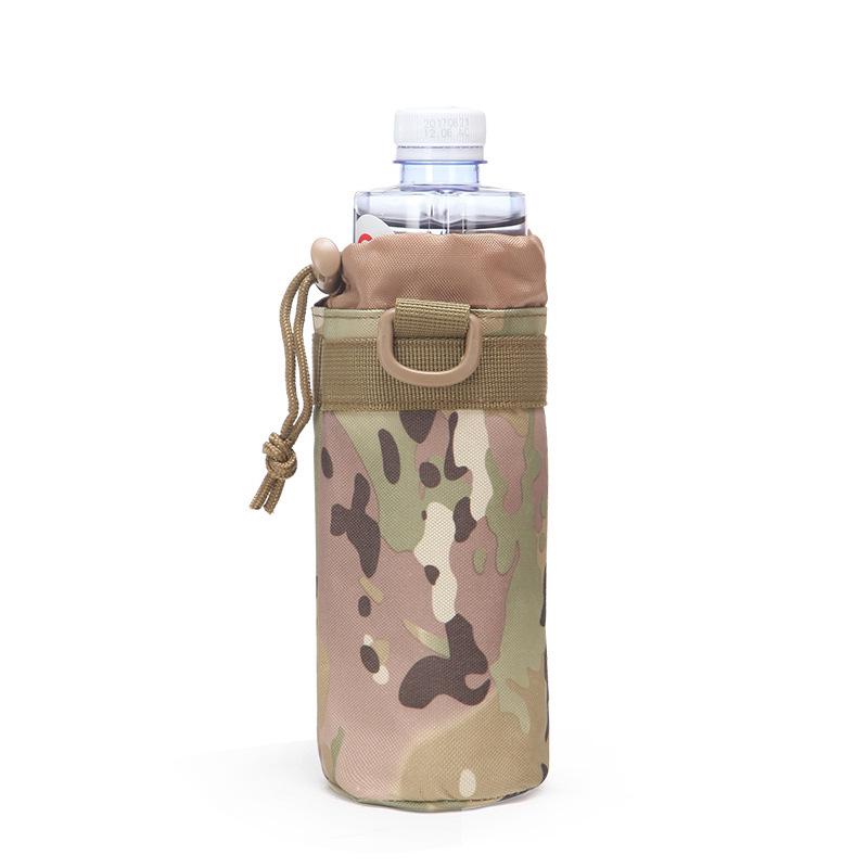 Tactical Camouflage Water Bottle Pouch | Military Fan Camping Gear | Outdoor Sports Accessory