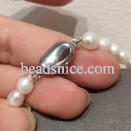 Beadsnice Sterling Silver Clasp for Bracelet Necklace Making