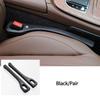 HIJK1 2pcs Car Logo Seat Gap Filler Leak-proof Filling Strip Valve Cap For VW Rline Jetta Golf 6 Beetle GTD GTI MK4 Motion Blue Motion