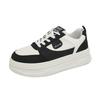 Muffin Platform White Shoes Women's Spring 2025 New Versatile Super Fire Explosion Bread Shoes Heightening Casual Board Shoes