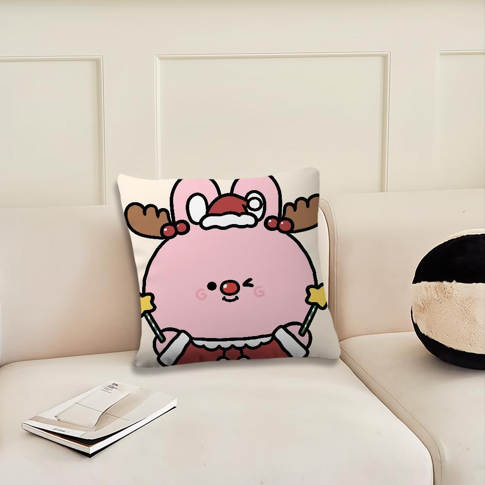 Cartoon Christmas Animals Cute cushion cover Pillow Cover Decoration Room Home Sofa living Office Car Nordic Simplicity