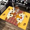 1pc. Cute Chip and Dale Plaid Pattern Rug for Home Decor, Office Carpet, Chair Cover, Outdoor Mat, Gift Ideaz049008