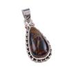 Natural Pietersite Gemstone 925 Solid Sterling Silver Jewelry Pendant 1.25" B2y58