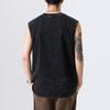 Summer Retro Cotton Vest Men's New American Sleeveless T-shirt Casual Shirt
