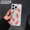 Cartoon Cute Avocado Phone Case For IPhone 17 Pro Max 16 17 15 7 14 13 Plus 12 Mini 11 XR 16E Air Cases Transparent Soft Covers