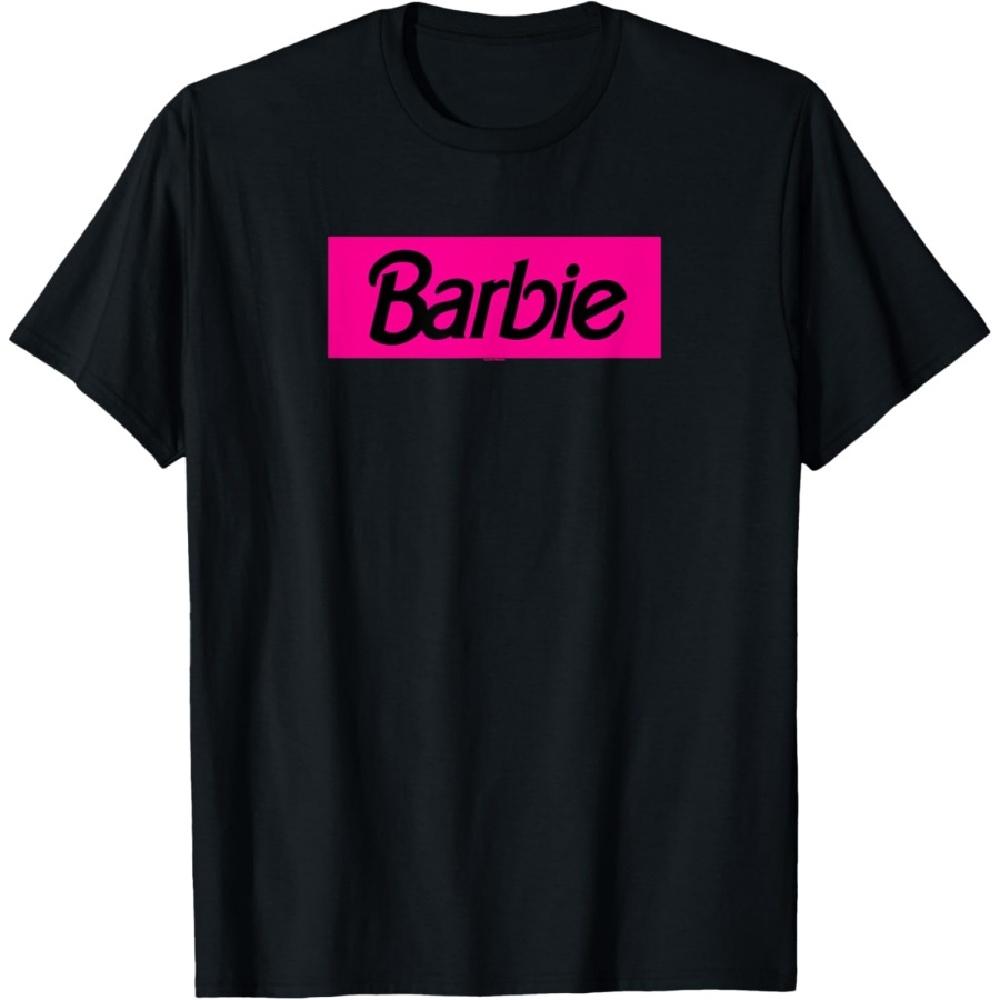 

Barbie - Classic Pink Logo T-Shirt XXXXXL чёрный