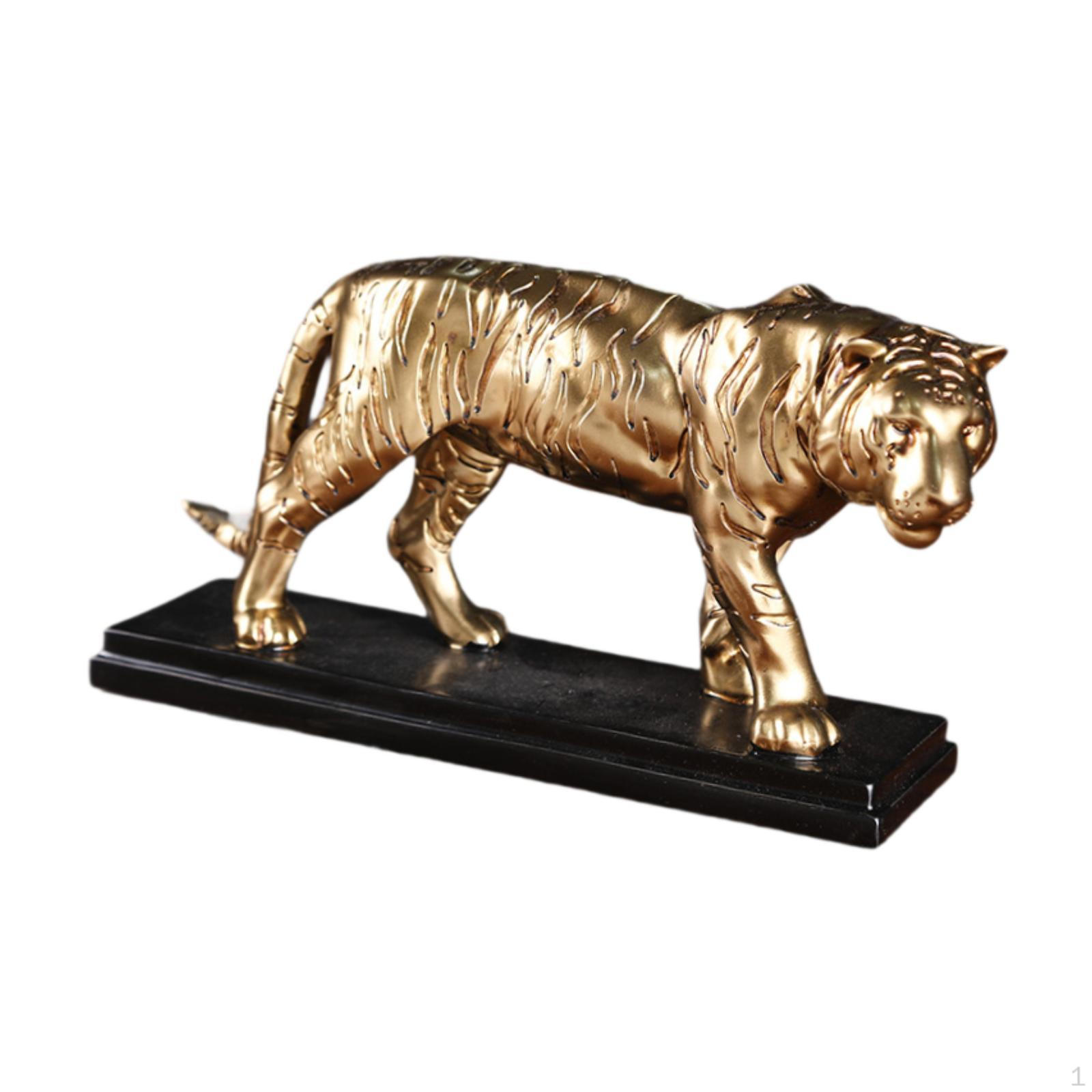 

Креативная скульптура леопарда в подарок на День матери, украшение дома бронзовый