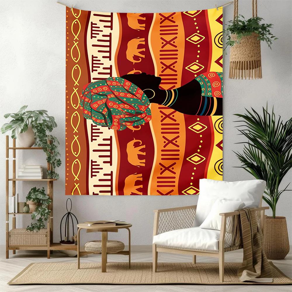 African Style Wall Decor Tapestry Art For Pet Memorial Birthdaywedding Party Backdrop Family Gift
