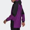 Adidas Manchester United Contrast Panel Zip-Up Jacket Men Jacket Purple GR3910