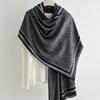 Summer Fashion Geometric Print Thin Scarf For Women Air Conditioner Shawl