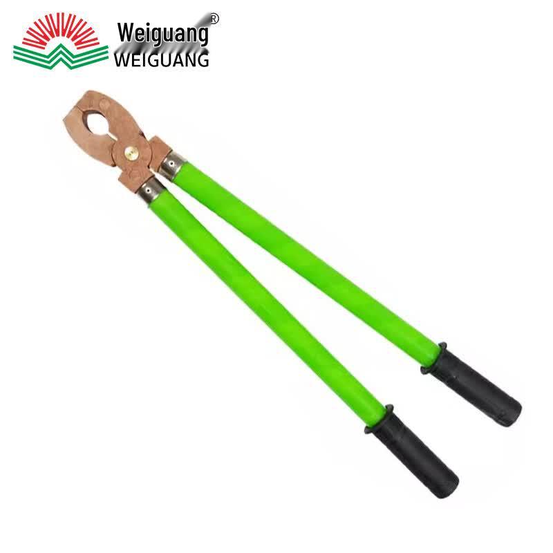 Weiguang 10KV High Voltage Insulated Clamp зеленый