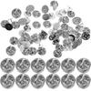 50 Jeux Dos de Broche Métalliques Fermeture à Pression pour Épingles en Émail, Broches de Cravate, Badges, Porte-Noms, Accessoires DIY Dos d'Épingle de Revers