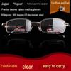 Old Flower Herren Bifokal Gleitsicht Sonnenbrille, Graue Gläser, Halbrand Lesebrille mit Kadiya Metallrahmen