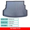 Durable Waterproof TPE Trunk Mat for 2019-2024 Kia Huan Chi