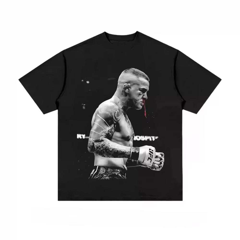 UFC Star Printed Cotton Tee 2026 New Y2k Fashion Style Unisex Unisex Unisex Casual Summer Streetwear Short Sleeve Tops