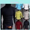 Usa Winter Men Slim Warm Knit High Neck Pullover Jumper Sweater Turtleneck Solid For Ultimate Comfort