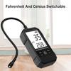 BHBL Gas Leak Detector Analyzer Methane Combustible Natural Tester Sound Double Alarm LCD Alcohol Gas Leak Sensor