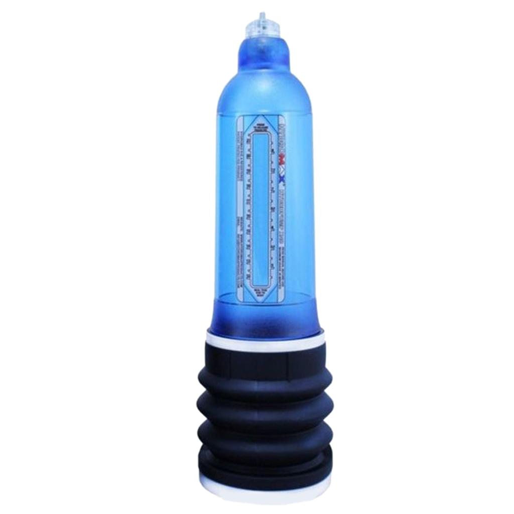 Men Penis Pump Professional Home Penis Water Vacuum Pump Trainer Device for Erection X40 Blue 3.7 X