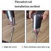 For Toyota Land Cruiser 200 Crown Corolla Rav4 Gearbox Handle Leather Thread Car Automatic Transmission Gear Knob Gear Lever