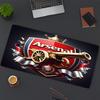 football team F.C Print Mouse Pad, for Keyboard Pad Laptop PC Mat for Office Home Use, Desk Decor, Perfect Birthday Gift for Gamers
