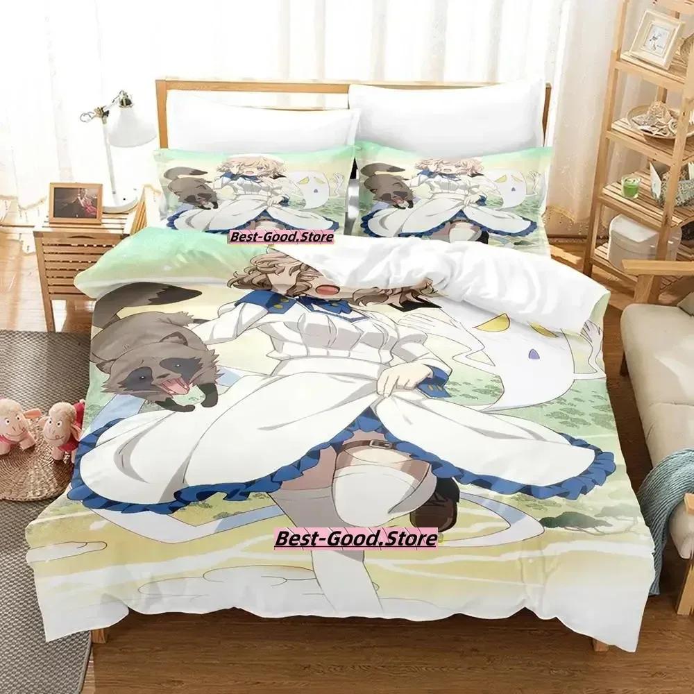 Iwanaga Kotoko Bedding Set Single Twin Full Queen King Size Bed Set Adult Kid Bedroom Duvetcover Sets Anime Parure De Lit Bed