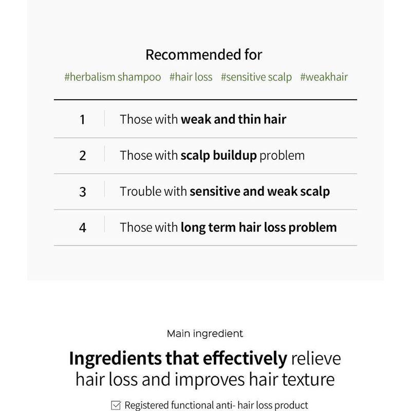 Lador - Herbalism Shampoo Jumbo