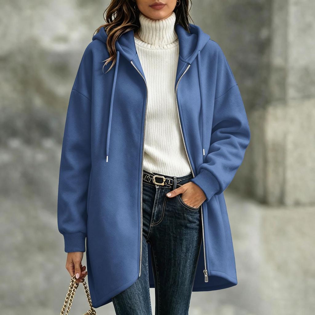 Lässiges Farb-Sweatshirt für Damen
