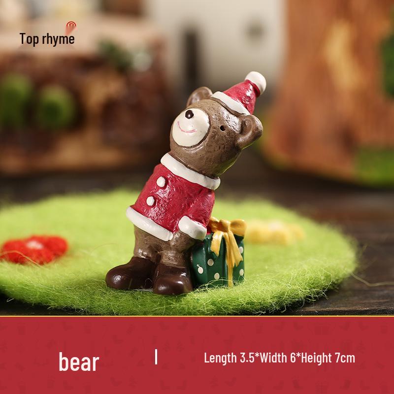 

Рождественская выставочная сцена: Витринное окно и настольные украшения