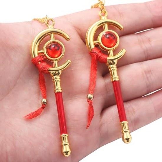 Akixen Free Ren Keychain Cosplay Anime Tool Lightweight Accessories Fashion Halloween Christmas Gift