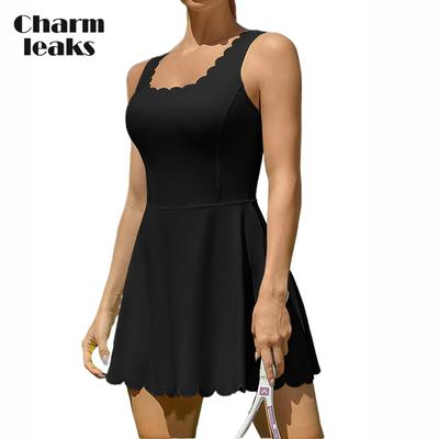 Robe de sport pour femmes, jupe de Tennis, short, Fitness, Golf, avec poche