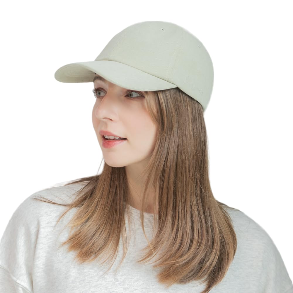 

[14+ ICHIYON PLUS] Тонкая вельветовая кепка с вышивкой курсивом 103823-191-103