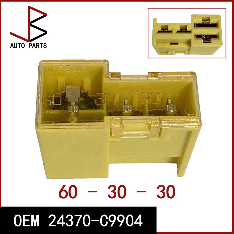 Fusible Link Fuse OEM 24370-C9904 24370C9904 24370 C9904 for Nissan Leaf 2011-2024 NV 2013-2021 Sentra 2007-2019 Versa 07-19