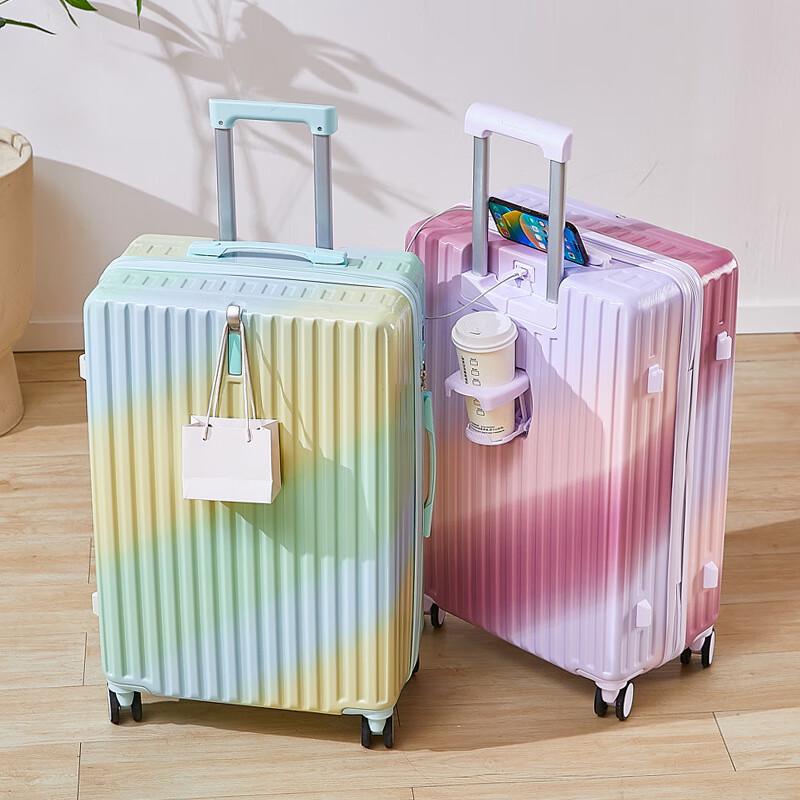 Ruyishi Trendy Gradient Suitcase 20 Inch