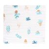 Six-Layer Baby Cotton Gauze Towel - Soft, Cute Print, Multipurpose for Face and Saliva