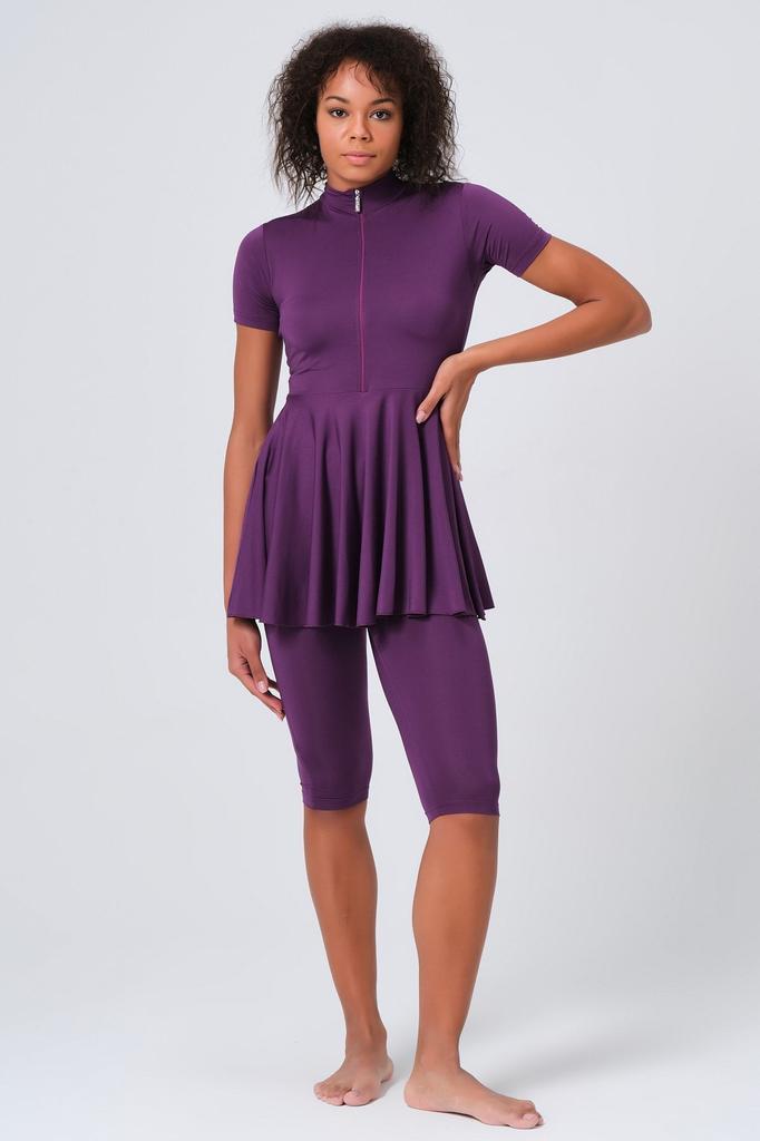 Womens Muslim Modest Islamic Half Cover Burkini Beach Swimming Costume Swimwear Hijab Beachwear Swimsuit Single