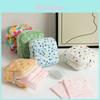 Floral Polyester Breathable Sanitary Pad Storage Bag For Girls Travel And Daily Use