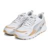 Puma Durable Comfortable Low-Top Casual Shoes Women Sneakers Brown White 392866-01