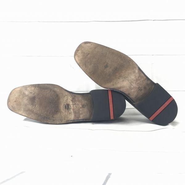 Germany Lloyd Classic Leather Swirl Moccasin Dress Shoes Brown 28(USED)