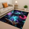 Classic Game Zone Sign Gamer Controller Living Room Non-Slip Area Rug Carpet for Bedroom Kids Playroom Sofa,Home Decor Doormat