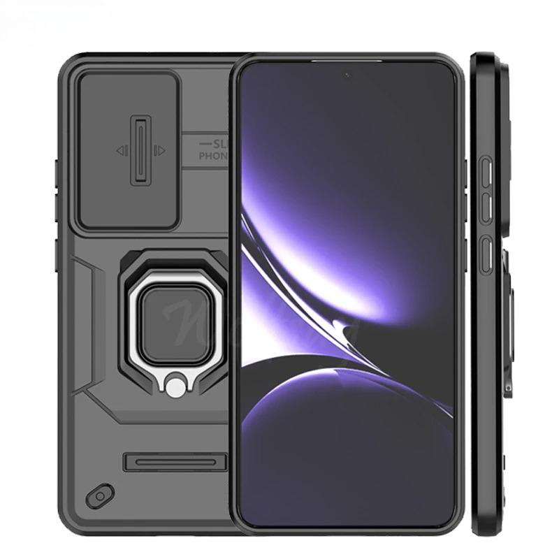 Shockproof Case For Xiaomi Poco X7 Pro Case Poco X7 Pro 5G Ring Holder Magnetic Full Back Cover For Poco X7 Pro Push Window Case