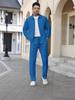 Men's Autumn Casual Sport Set: Slim Fit Zipper Lapel Jacket with Waffle Pocket & Pants