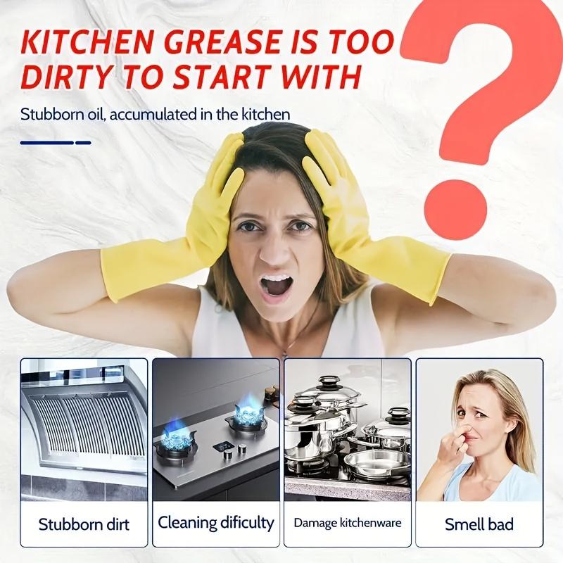 500ml Kitchen multi-purpose de-greasing powerful cleaner heavy grease cleaning range hood grease net cleaning cooktop degreasing