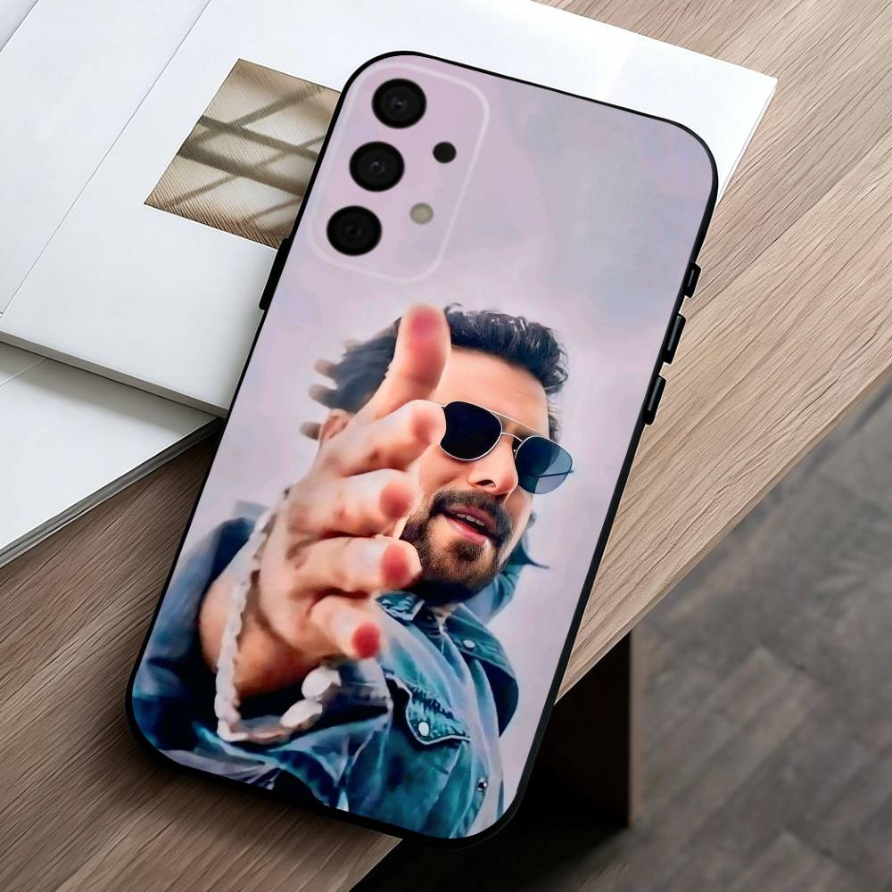 

Indian Actor S-Salman K-Khan Phone Case For Samsung Galaxy A73,A72,A71,A70,A53,A52,A51,Soft Silicone Black Cover Samsung a71 5g