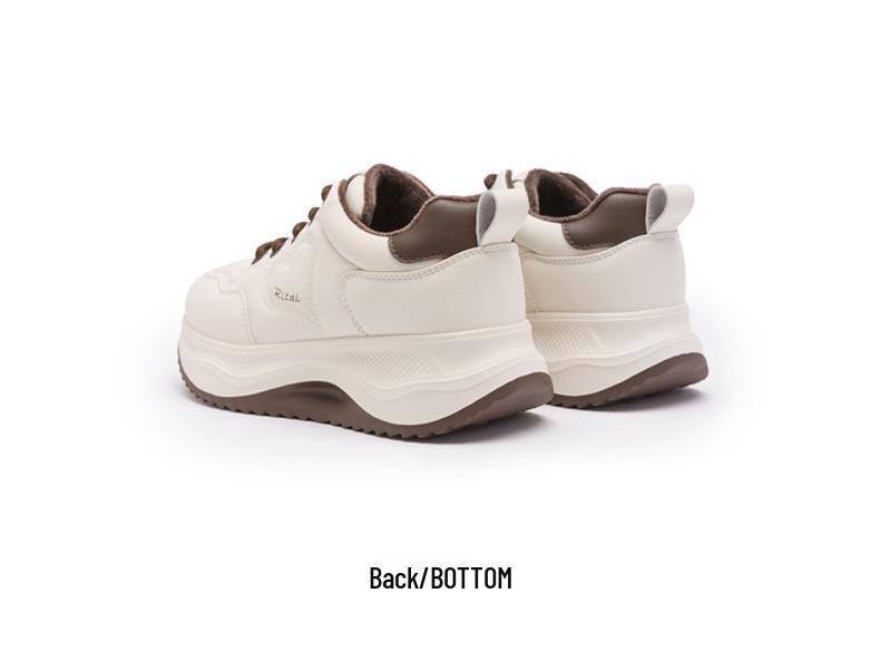 Women's Breathable Spring 2025 Casual White Sneakers - Versatile Non-Slip Travel Shoes (LF1152M)
