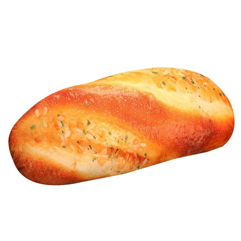 Cuscino Peluche Pane Francese 20-110cm Morbido Realistico Stampato e Colorato Cuscino Decorazione Divano Cucina Regalo per Festa
