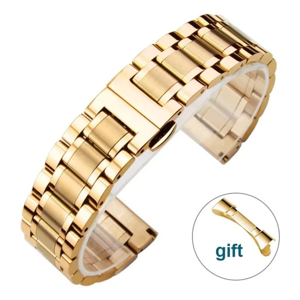 Adjustable Solid Watch Belt 19mm 20mm 21mm 22mm Watch Strap  Bracelets Accessories
