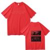 Ateez Band Double Sided Print Tshirt Male Casual Oversized Tshirt Unisex Women Korean Fashion Trend Tshirts Streetwear Fans Gift