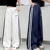 Pantalon de Sport pour Fille Adolescent Printemps Jambe Large Décontracté 2025 Nouveau Pantalon de Jogging Droit Lâche pour Enfant Vêtements d'Automne pour Enfants